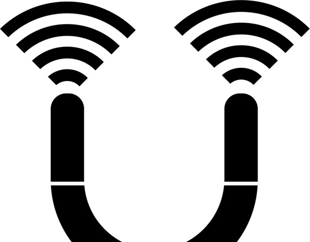 黑白简约商务信号图标