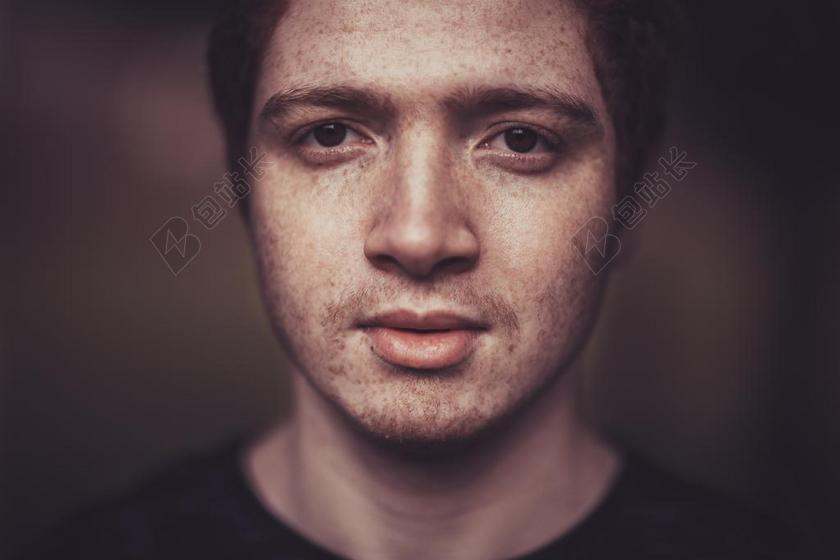 肖像 雀斑 男孩 佳能 红发