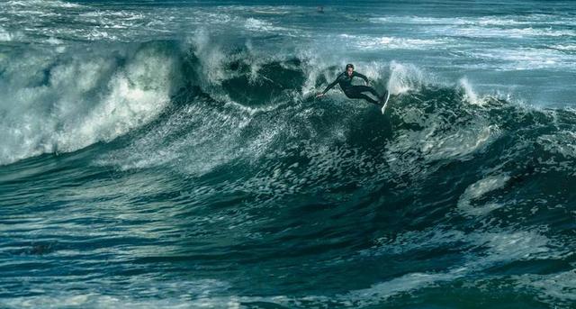 冲浪 SURFRIDING 冲浪骑马 冲浪骑 圣克鲁兹 波 海洋