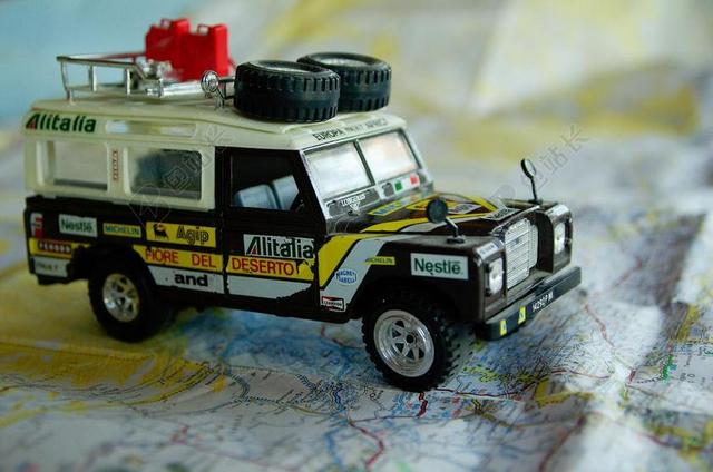 路虎 拉力赛 RAID 旅行 4×4 微型 地图