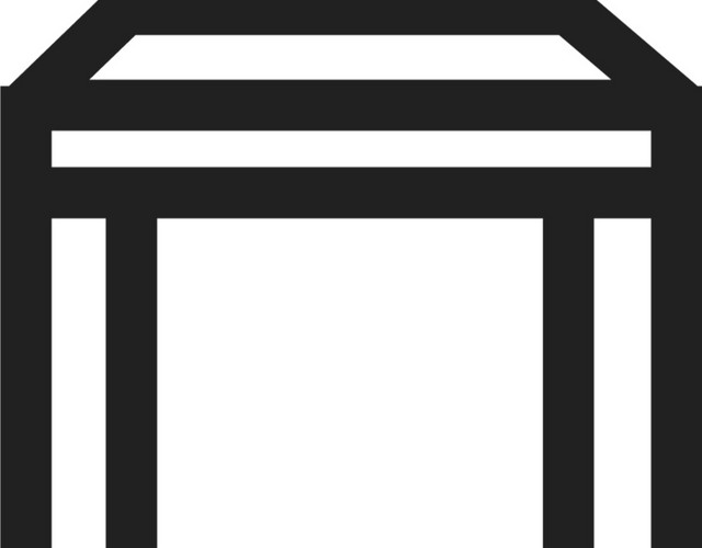 黑色线条家庭装饰椅子