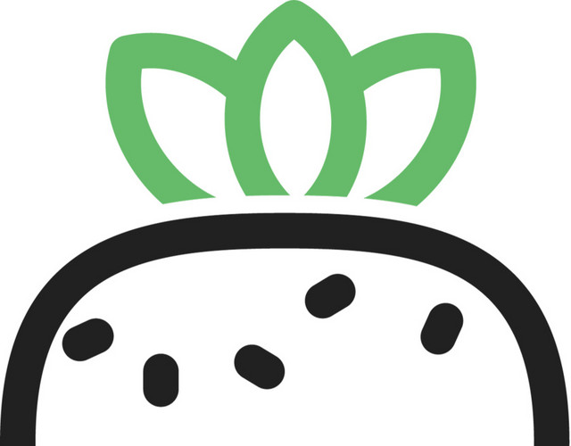 简约简笔画草莓图标素材