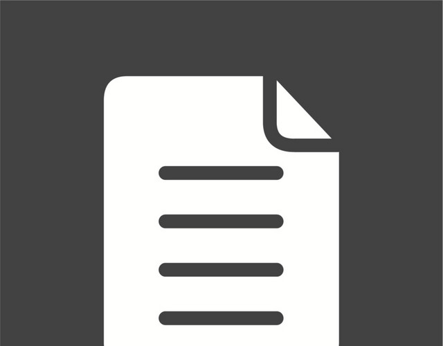 简约纸张方形图标素材