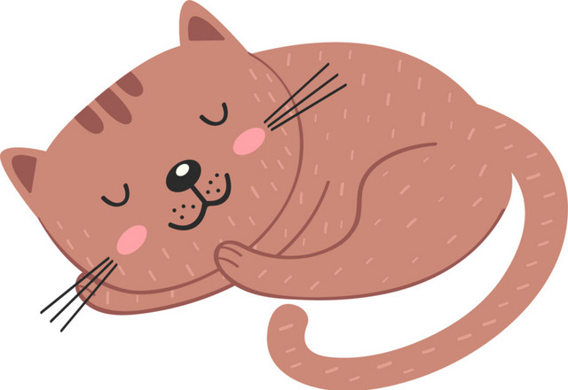 矢量卡通猫咪设计素材