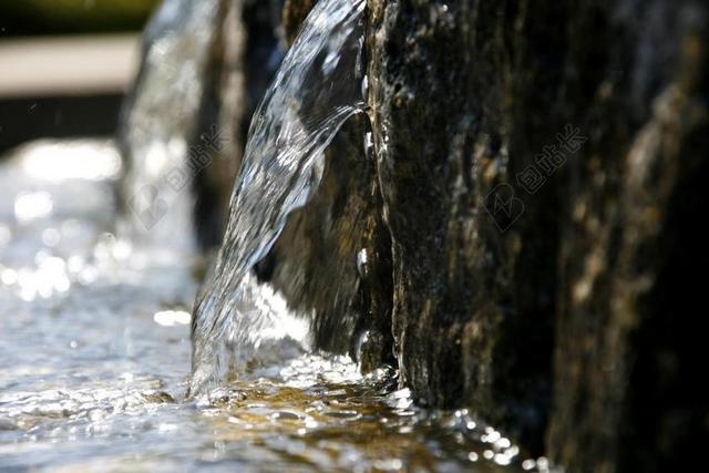 水 美 喷泉 秋天 夏天 湿 蓝色 户外 自然 绿色