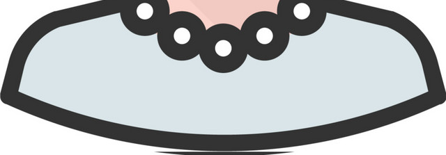 短发女性人物图标