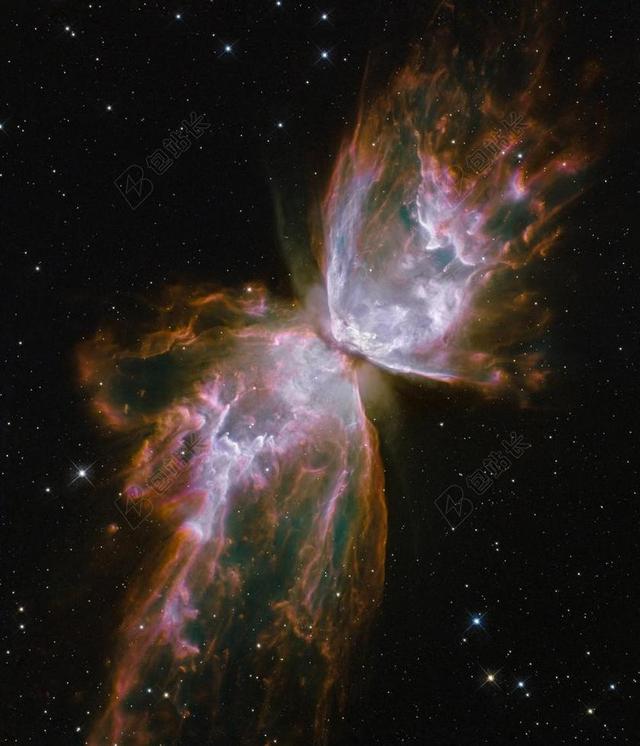 甲虫雾 星系 明星 NGC 6302 行星雾 星座天蝎座