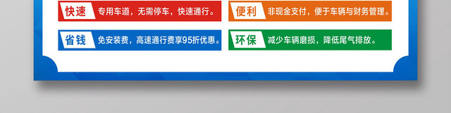 免费安装办理ETC畅行高速不排队快速通行优惠券