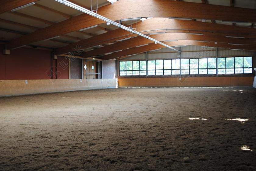 运动清新室内训练场背景图片