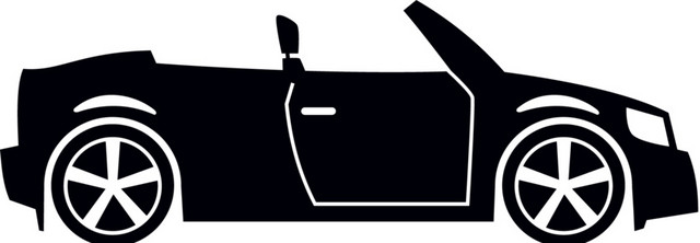 车辆剪影