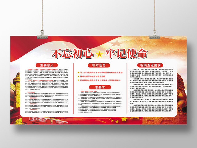 å…šæ”¿å…šå»ºå…šè¯¾ä¸å¿˜åˆå¿ƒå±•æ¿å®£ä¼ æ 