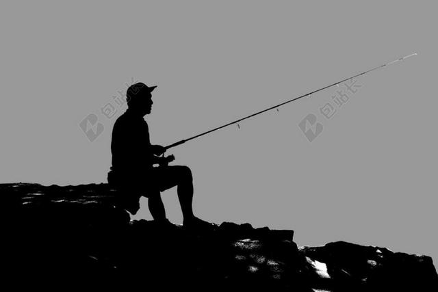 渔 男子 钓鱼 水 运动 杆 河 夏天 休闲 捕捉 线