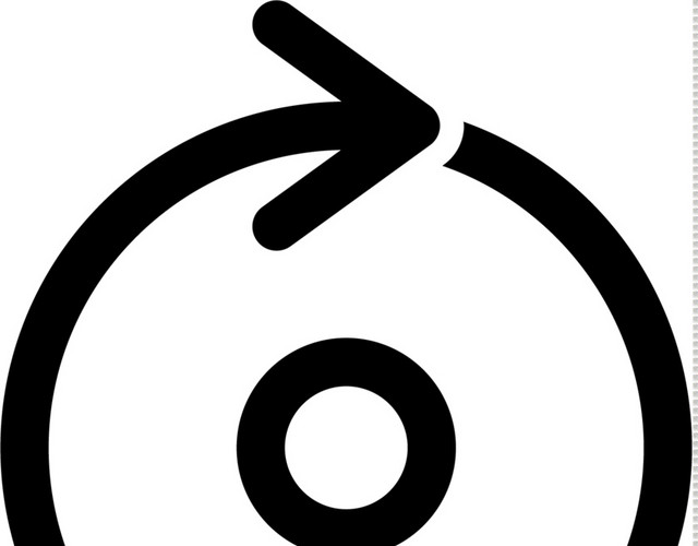 箭头指示循环图标