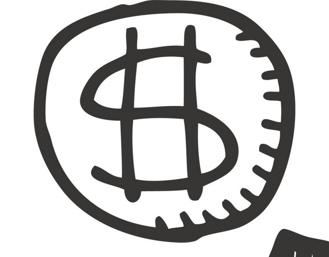 金融安全手绘图标