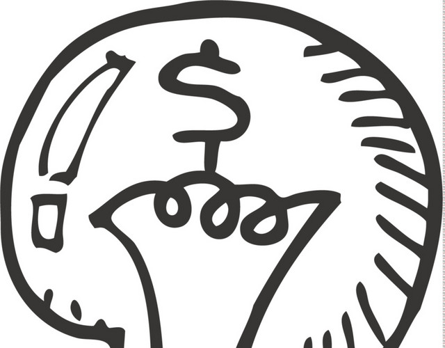 卡通手绘灯泡图标