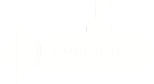 潜艇白色图标