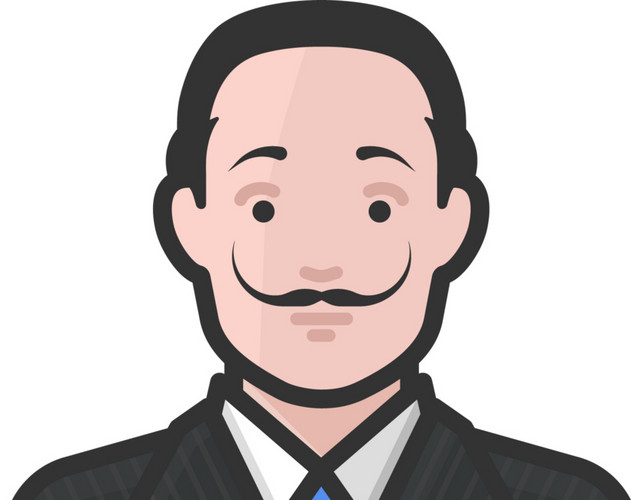 小胡子男人头像
