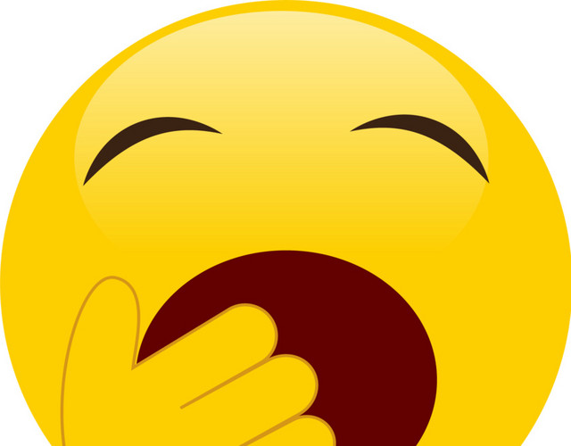 打哈欠表情