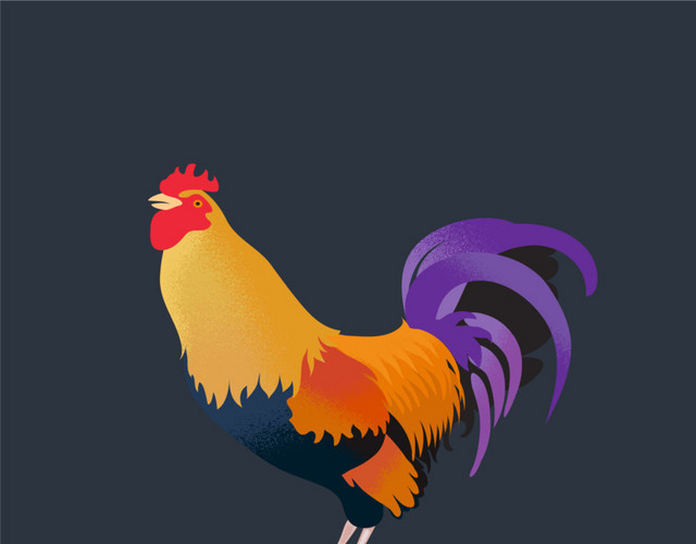 公鸡图标