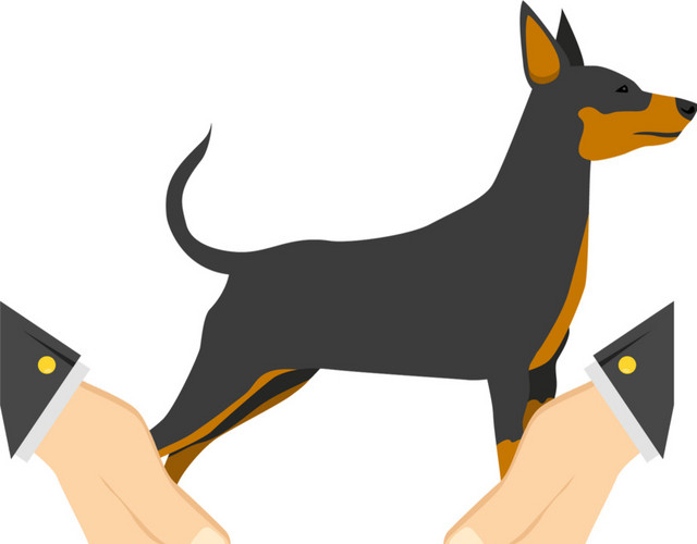 卡通警犬