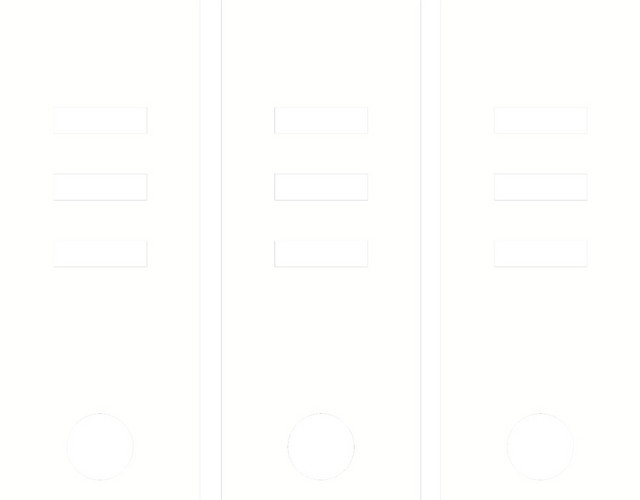 白色文件筐矢量图