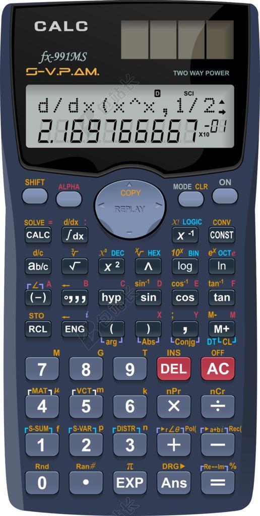 代数 算术 计算器 欧 欧的计算器 欧FX991MS 科学