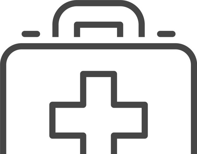 医疗箱子矢量图素材