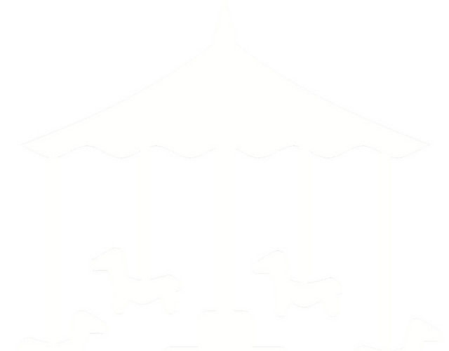 木马游乐园矢量图素材