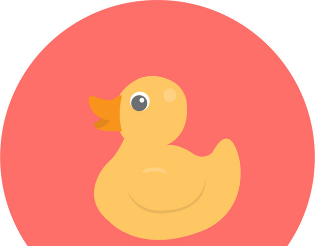 小黄鸭图标