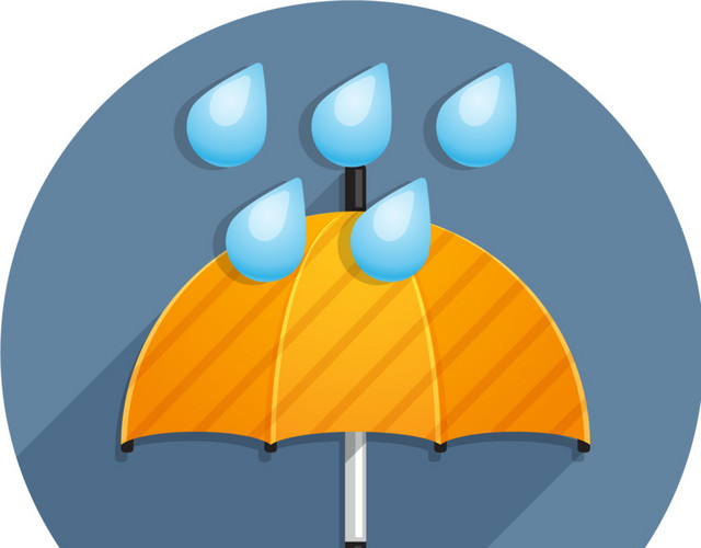 天气图标下雨