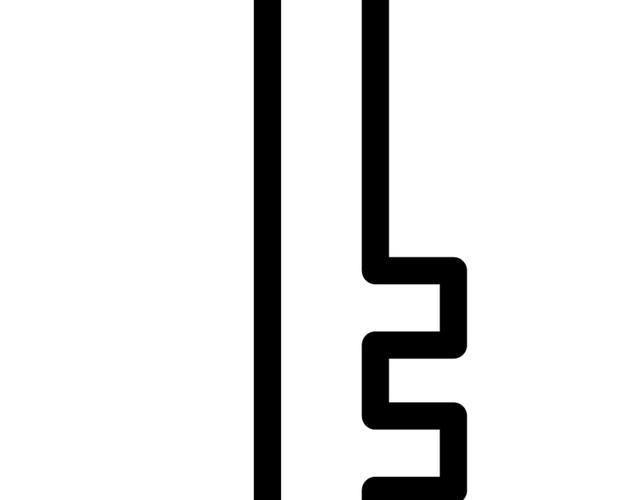 黑色钥匙图标