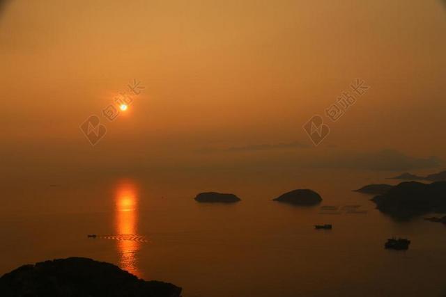 旅游 自然风景 剪影 霞浦 日出