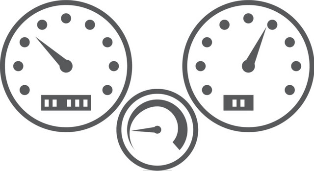 手绘卡通仪表盘素材