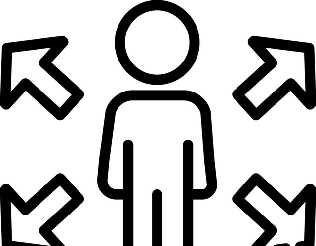 手绘卡通分享成功素材