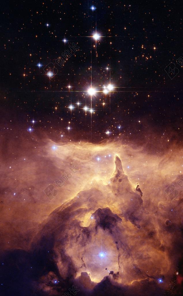 星云 NGC 6357 弥漫星云 空间 宇宙 天体 星星