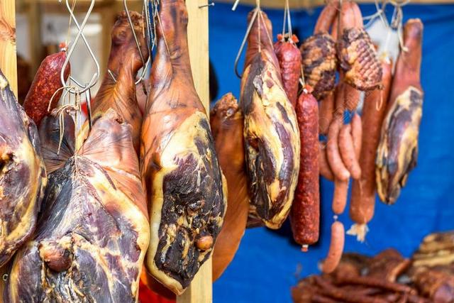 食品 香肠 肉 火腿