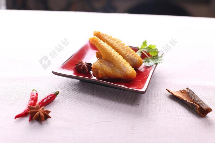 食品拍摄 鸡翅 辣椒