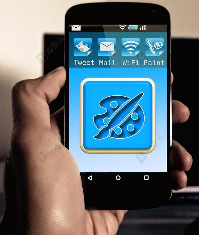 刷 漆 画 范围 智能手机 移动电话 APP 图标 社交媒体