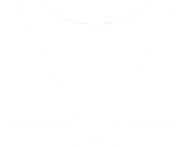 白色简笔画地标图标素材