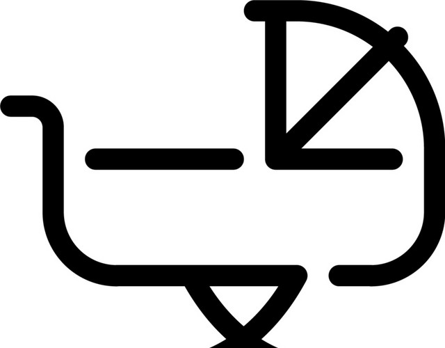 简约简笔画婴儿时期图标素材
