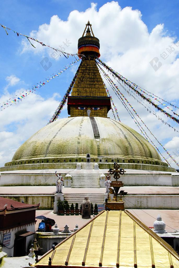 印度 尼泊尔 亚洲 旅行 博达哈 文化