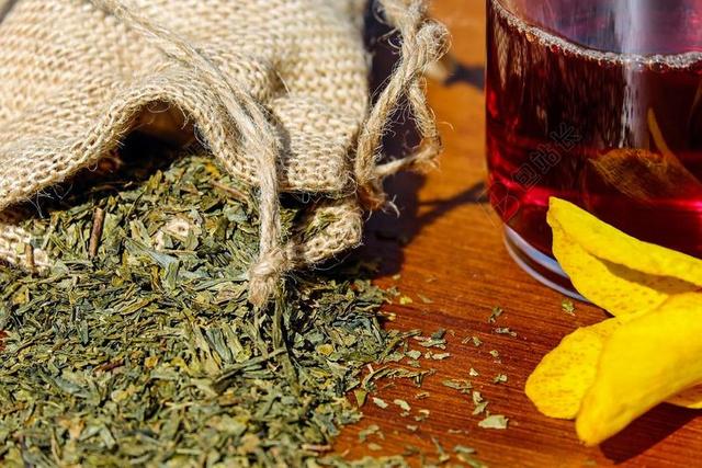T恤 草药 组合 药材 香气 茶玻璃 受益