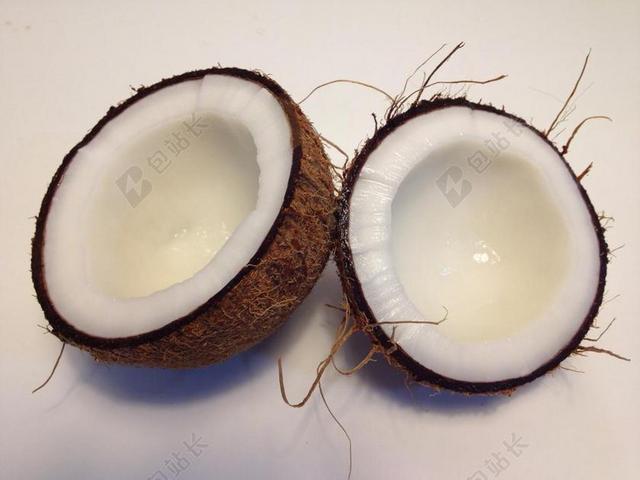椰子 食品 美食 白