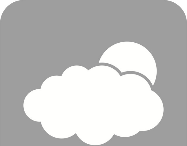 阴天图标素材