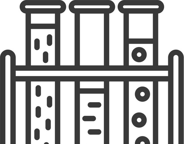 卡通实验图标素材