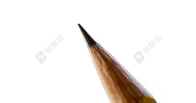 文具尖锐的铅笔头背景图片