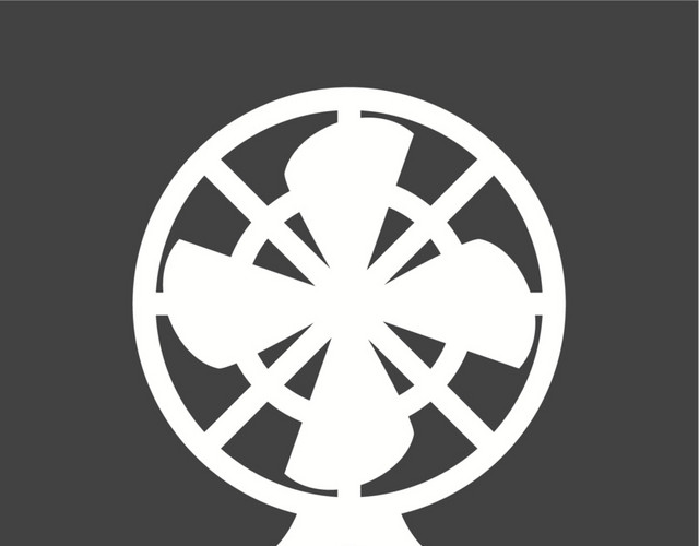 矢量风扇素材图片