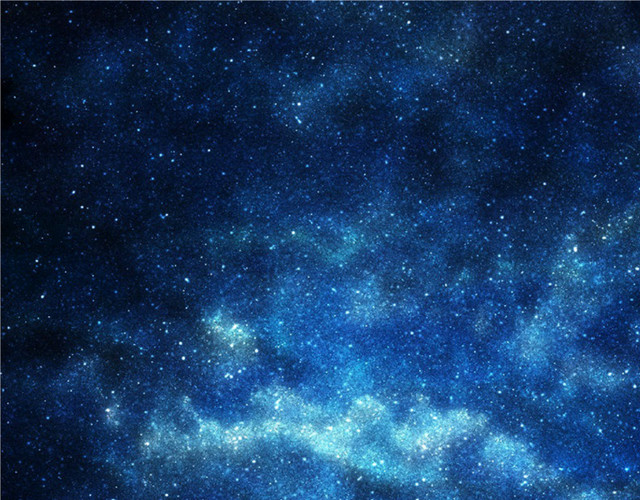蓝色梦幻星空背景素材