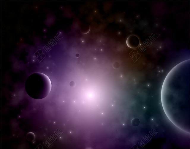 科技天文星空背景素材