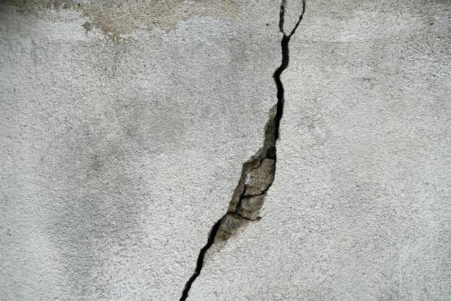 裂纹 墙 混凝土 纹理 石 风化 结构 老 建设 灰色